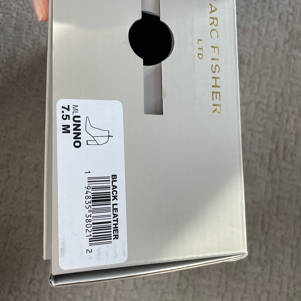 Marc Fisher Unno Black Bootie 7.5 - image 3